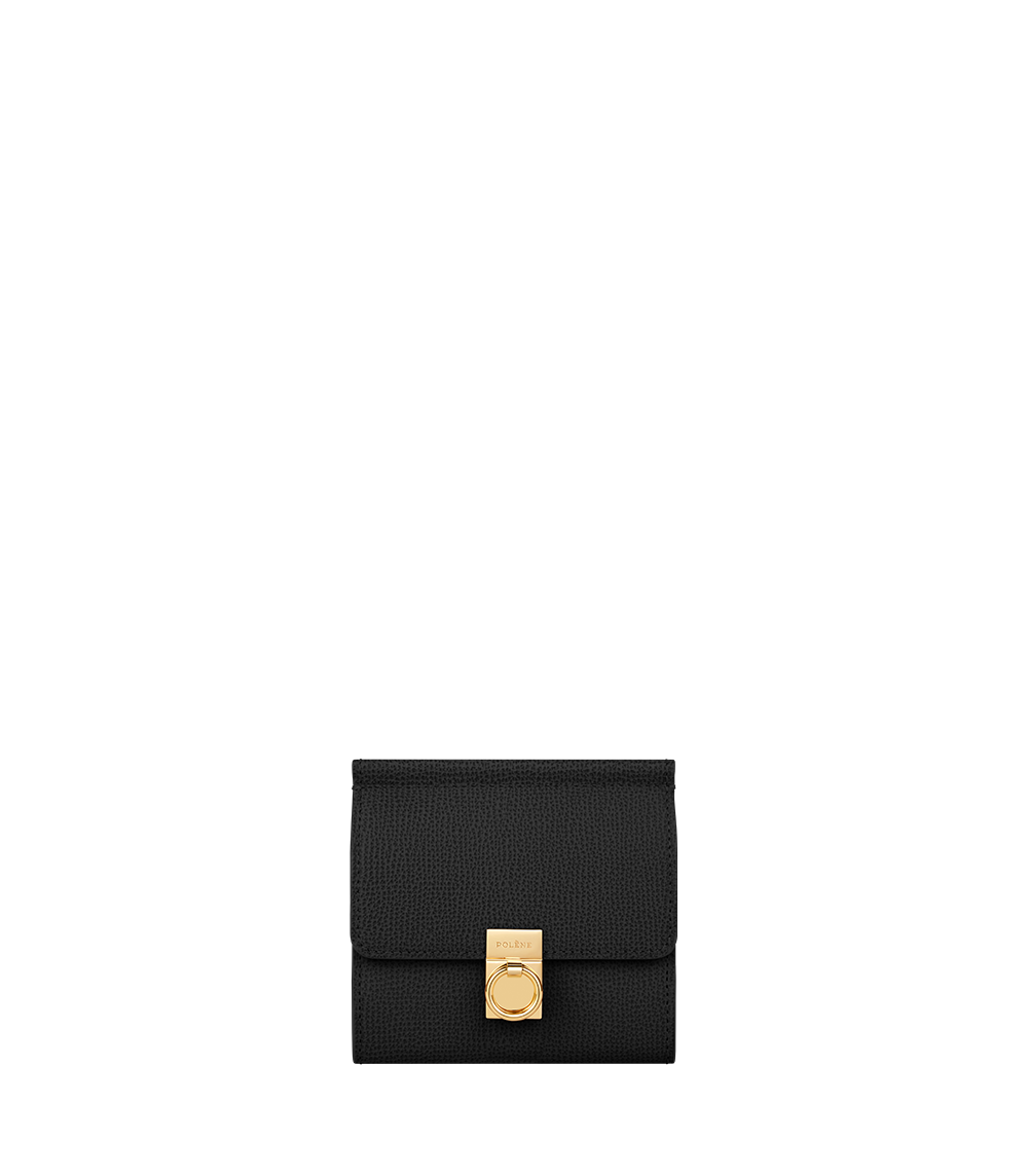 Polène | Wallet - Numéro Sept - Textured Black – Polène AU Polène | Wallet - Numéro Sept - Textured Black – Polène AU