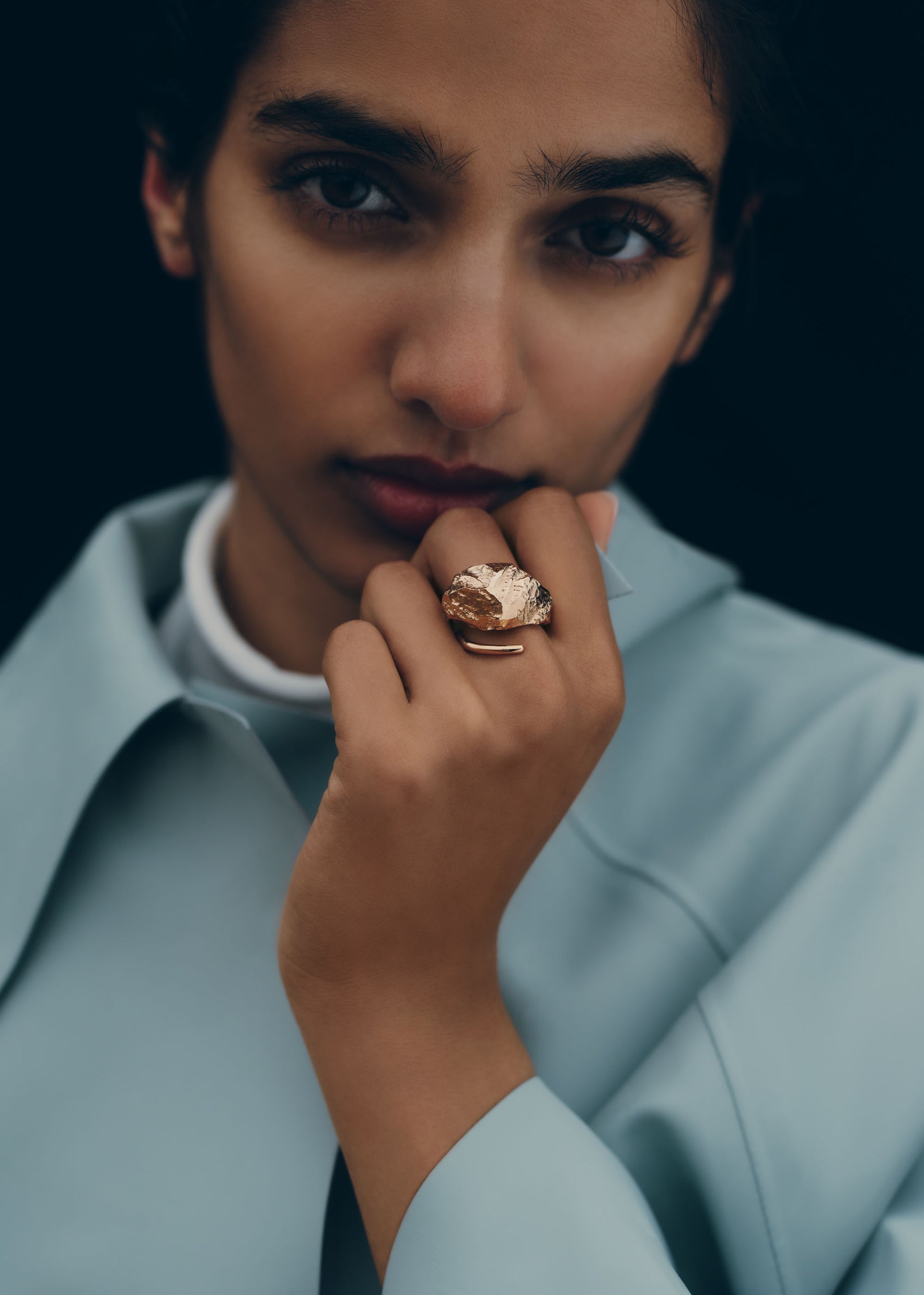 Eroz Ring - 24 carat gold gilded edition