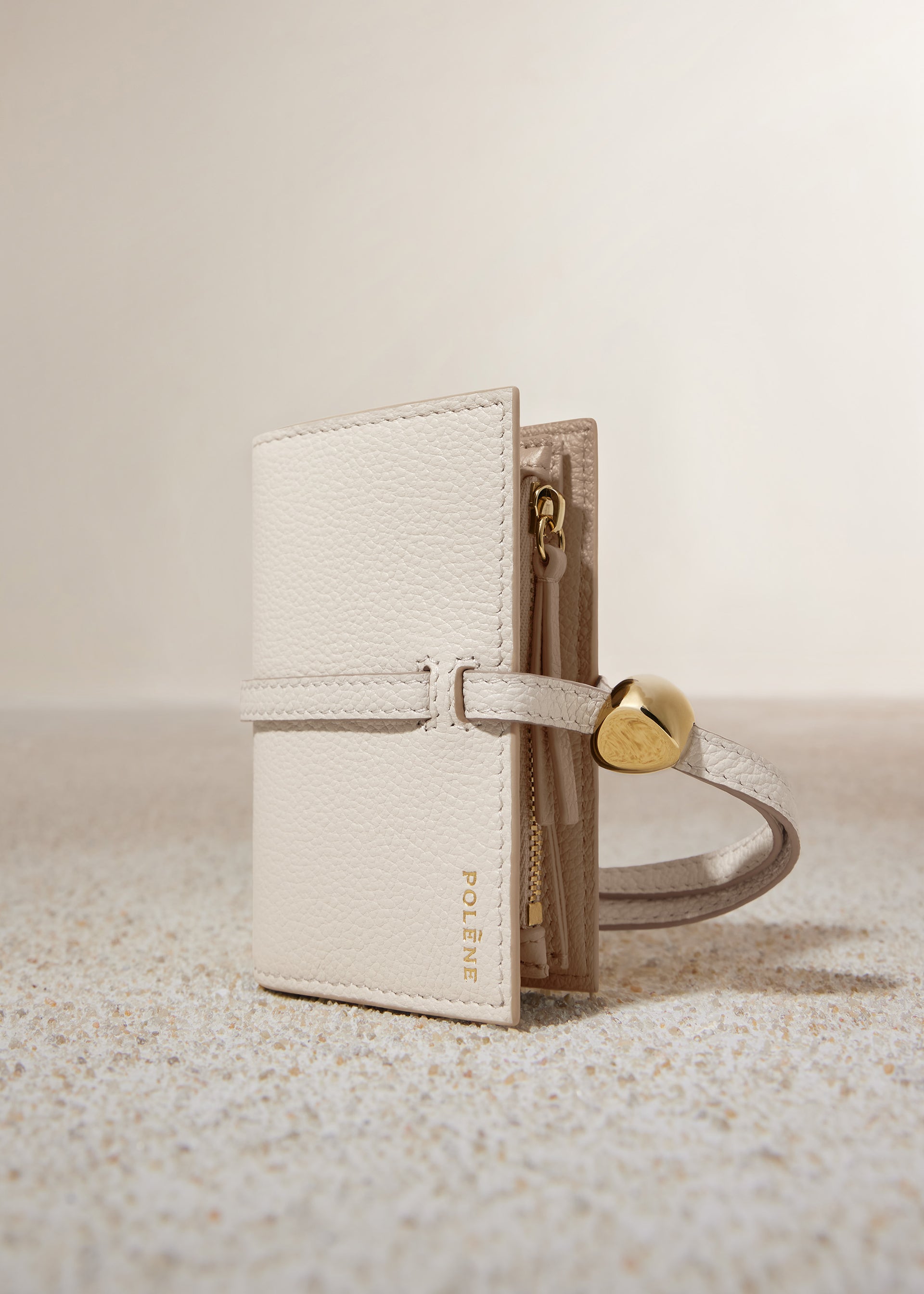 Kayé Card Holder - Textured Duo Chalk