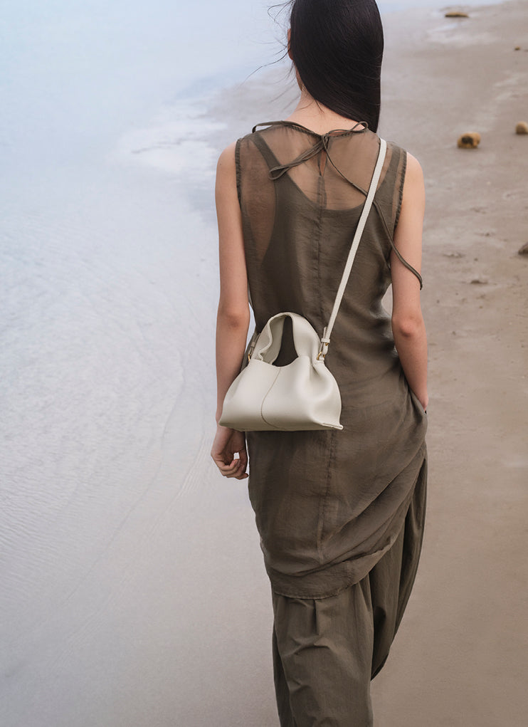 Polène | Bag - Neyu - Smooth Taupe – Polène AU