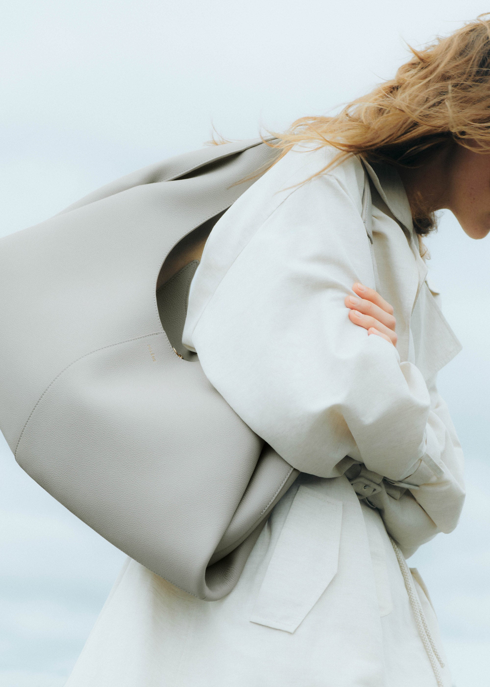 Polène | Bag - Béri - Textured Camel – Polène AU