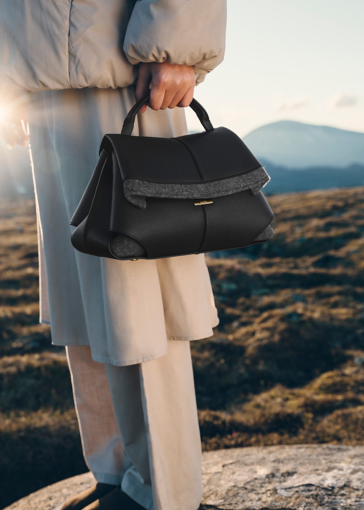 Mokki - Felted Anthracite Black