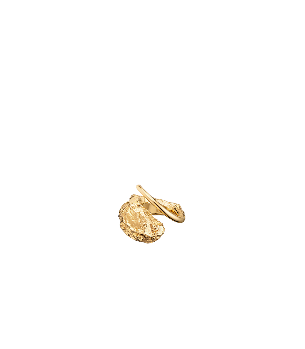 Eroz Ring - 24 carat gold gilded edition