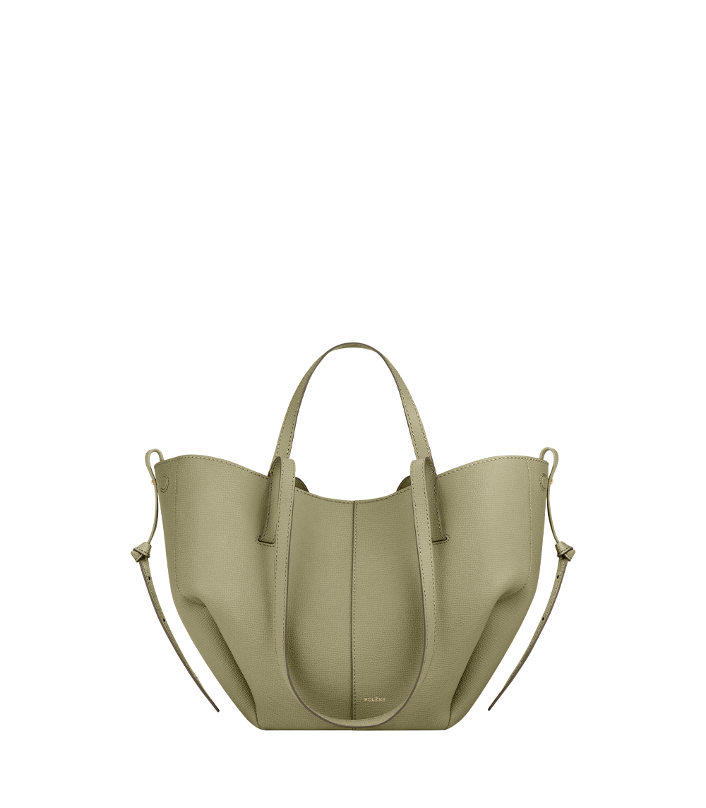 Polène | Bag - Cyme Mini - Textured Linden – Polène AU