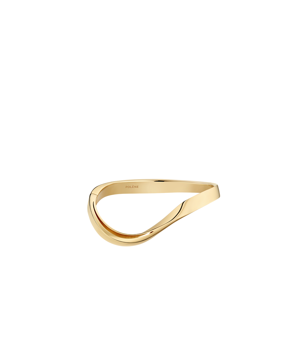 Éole Bangle - 24 carat gold-gilded edition