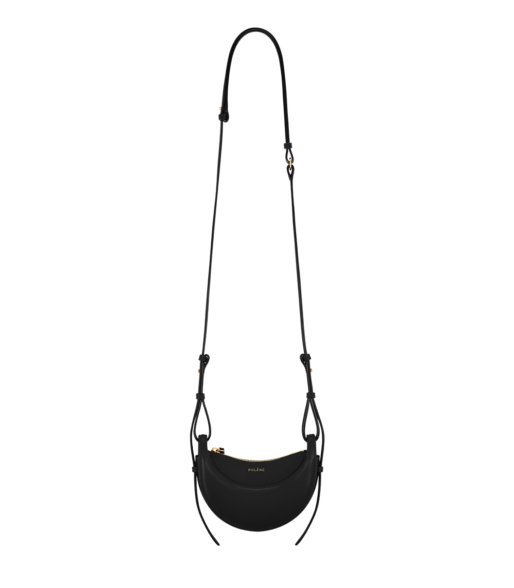 Polène | Bag - Numéro Dix Micro - Smooth Black – Polène AU