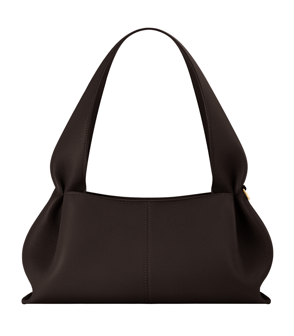 Polène | Bag - Numéro Neuf East-West - Textured Black Cherry Polène | Bag - Numéro Neuf East-West - Textured Black Cherry